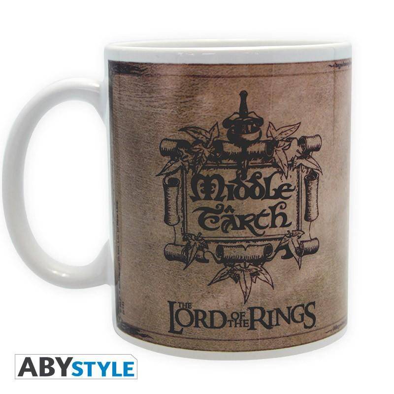 Der Herr der Ringe - Tasse Karte - 320 ml