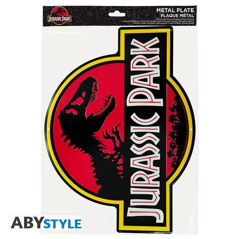 Jurassic Park - Metallschild "Jurassic Park" (28x38)