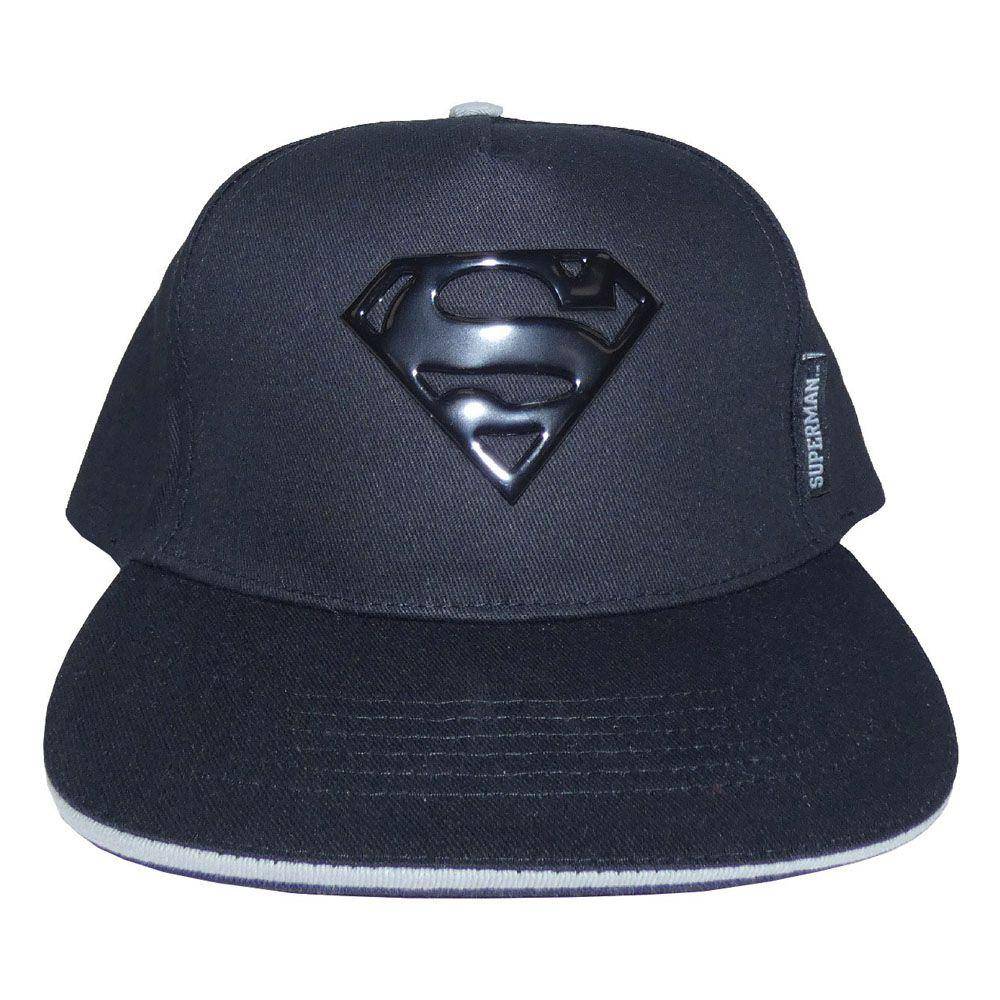 DC Superman Baseball Kappe Metal Effect