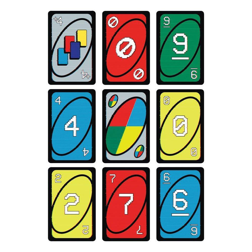 UNO Kartenspiel Iconic Series Jubiläumsedition 2000's