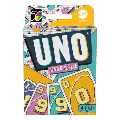 UNO Kartenspiel Iconic Series Jubiläumsedition 1990's