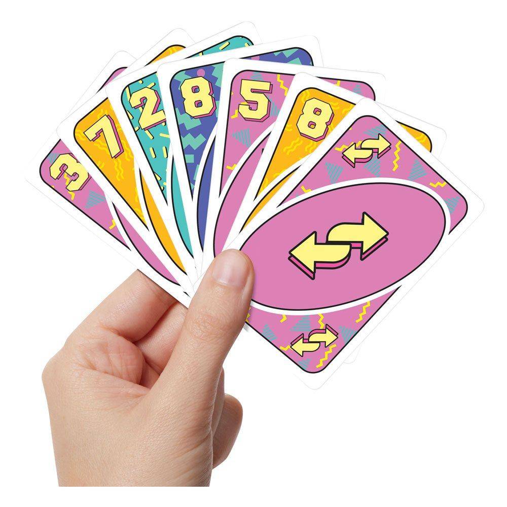UNO Kartenspiel Iconic Series Jubiläumsedition 1990's