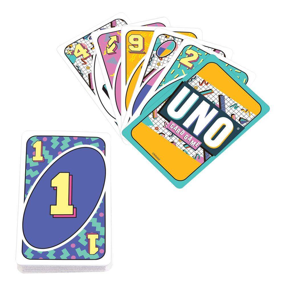 UNO Kartenspiel Iconic Series Jubiläumsedition 1990's