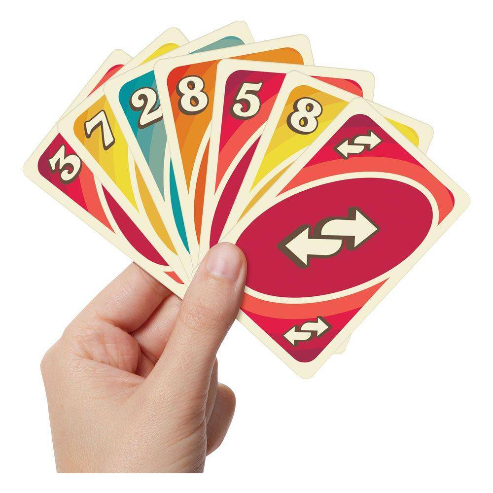 UNO Kartenspiel Iconic Series Jubiläumsedition 1970's
