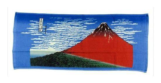 Ukiyo-e Handtuch Katsushika Hokusai Kaifu 34 x 80 cm