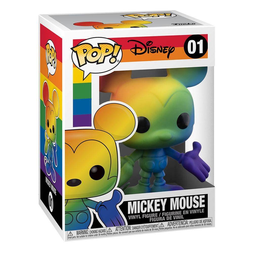 Disney POP! Pride Vinyl Figur Mickey Mouse (RNBW) 9 cm