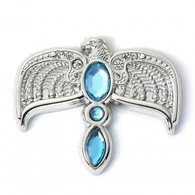 Harry Potter Ansteck-Button Diadem mit Kristallen