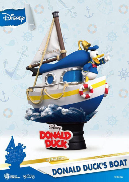 Disney Summer Series D-Stage PVC Diorama Donald Duck's Boot 15 cm
