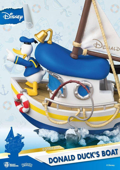 Disney Summer Series D-Stage PVC Diorama Donald Duck's Boot 15 cm