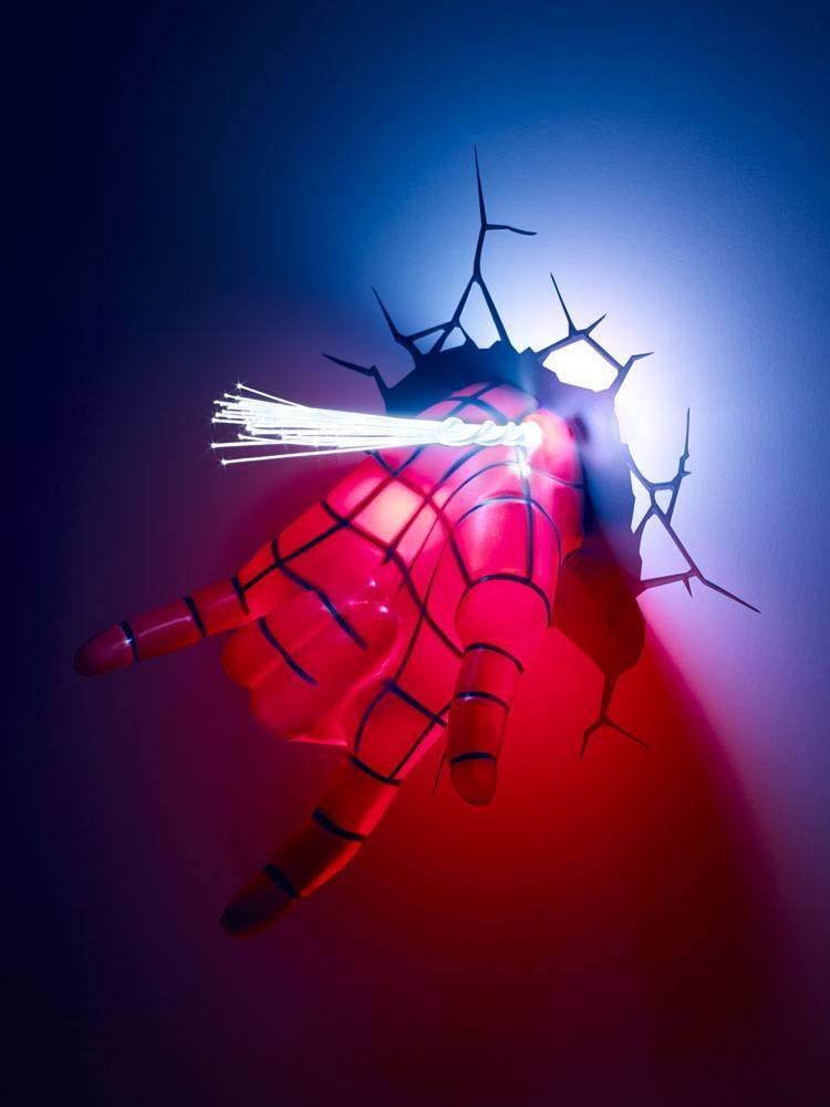 Ultimate Spider-Man 3D LED Leuchte Spider-Man Hand