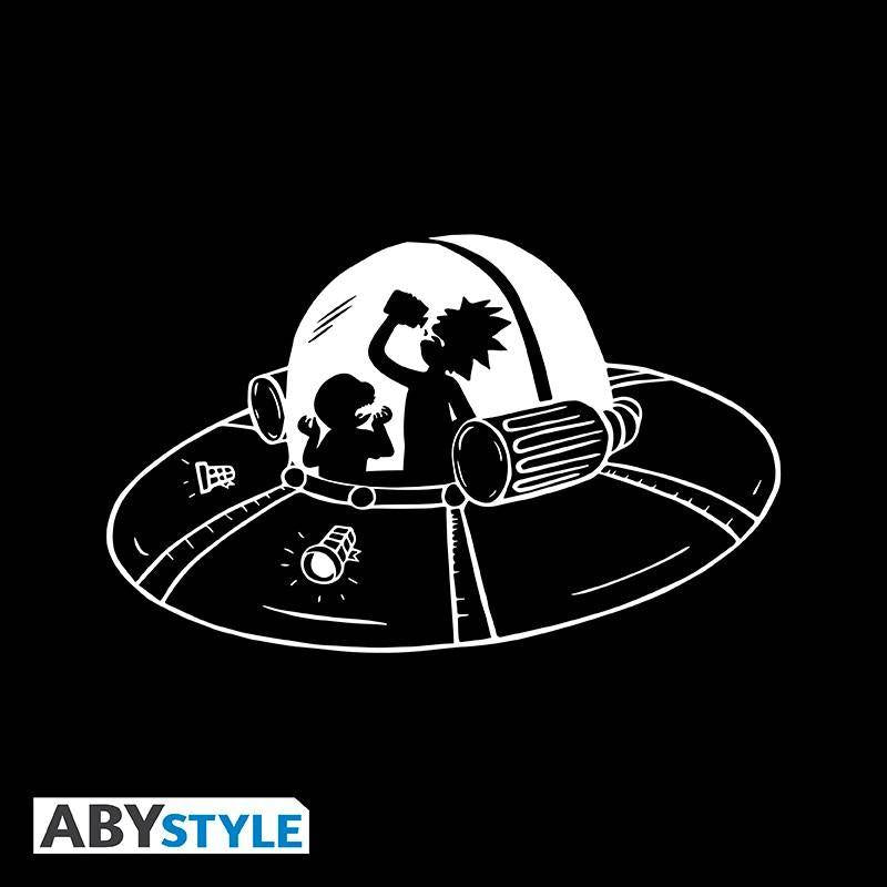 Rick and Morty - Snapback Cap - Schwarz & Blau - Spaceship