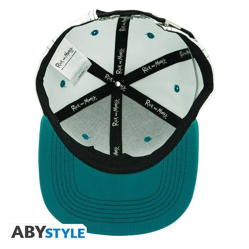 Rick and Morty - Snapback Cap - Schwarz & Blau - Spaceship