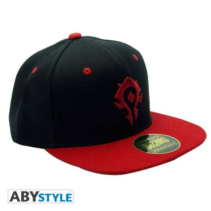 World of Warcraft - Snapback Cap - Schwarz & Rot - Horde