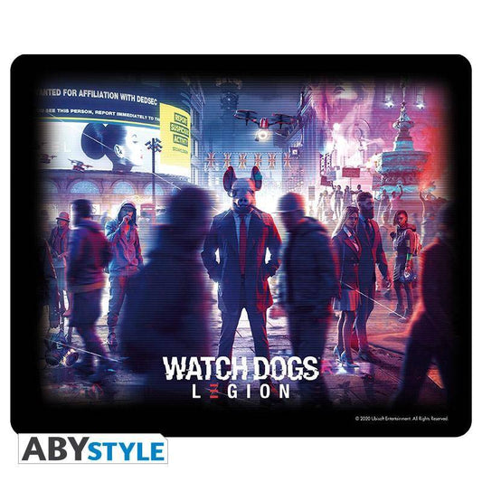 Watch Dogs - Mousepad Legion - 23,5 x 19,5 cm