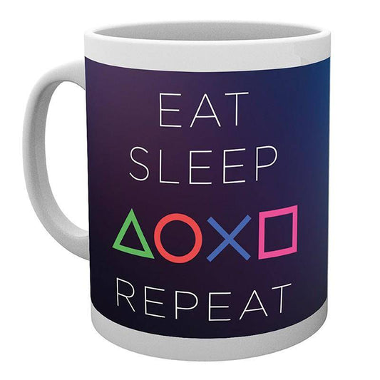 Sony PlayStation - Tasse Eat Sleep Repeat - 320 ml