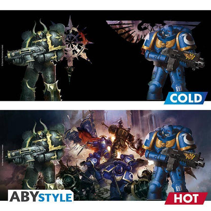 Warhammer - Mug Heat Change -460ml Ultramarine & Black Legion