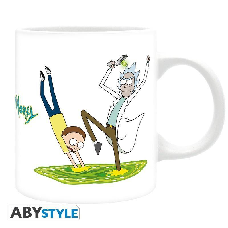 Rick and Morty - Becher - 320 ml - "Portal 2"