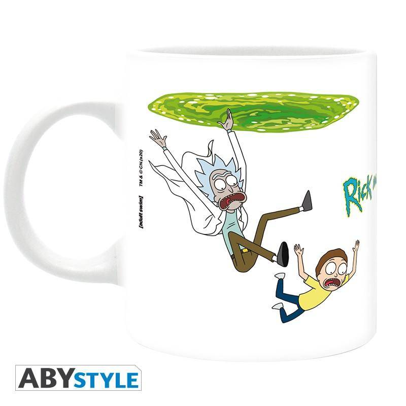 Rick and Morty - Becher - 320 ml - "Portal 2"