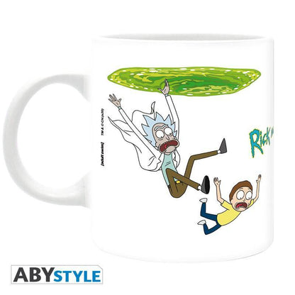 Rick and Morty - Becher - 320 ml - "Portal 2"