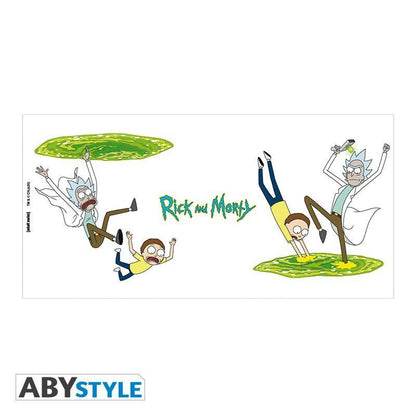Rick and Morty - Becher - 320 ml - "Portal 2"