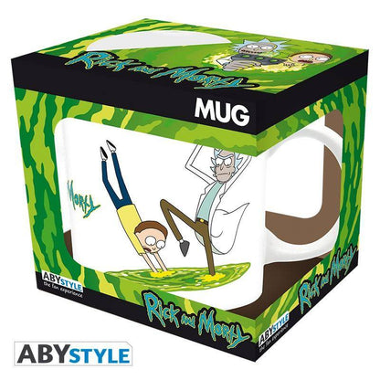 Rick and Morty - Becher - 320 ml - "Portal 2"