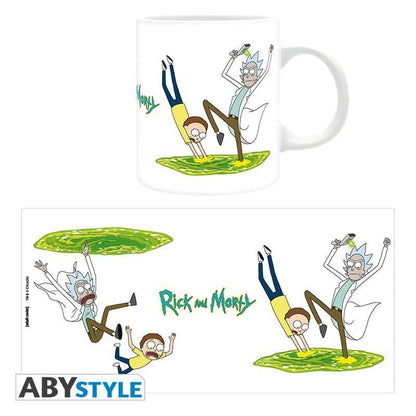 Rick and Morty - Becher - 320 ml - "Portal 2"