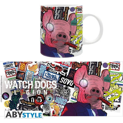 Watch Dogs - Becher - 320 ml - Legion Comics - Matt