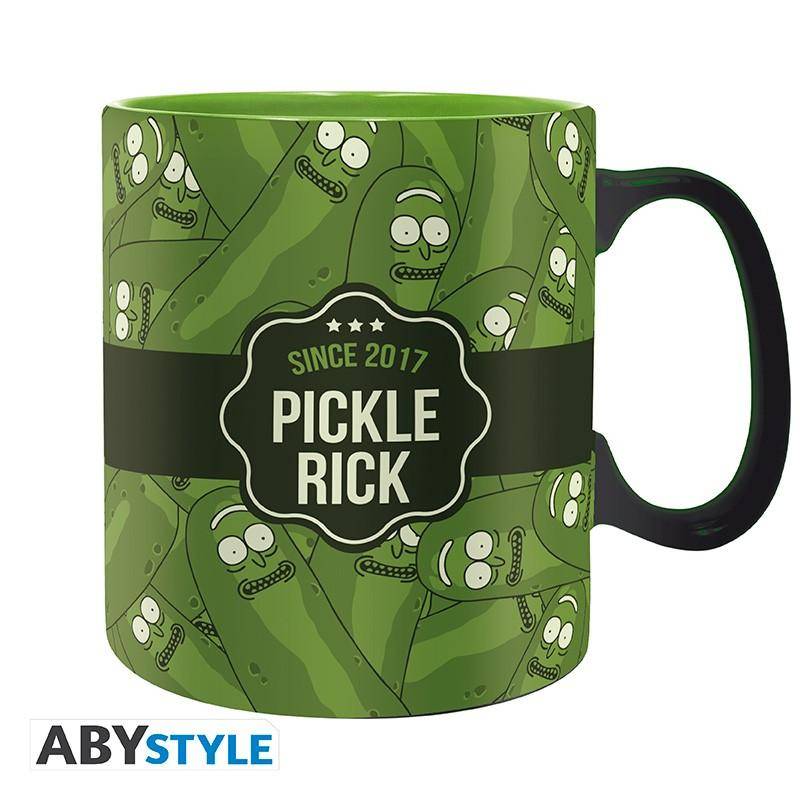Rick and Morty - Becher - 460 ml - Pickle Rick