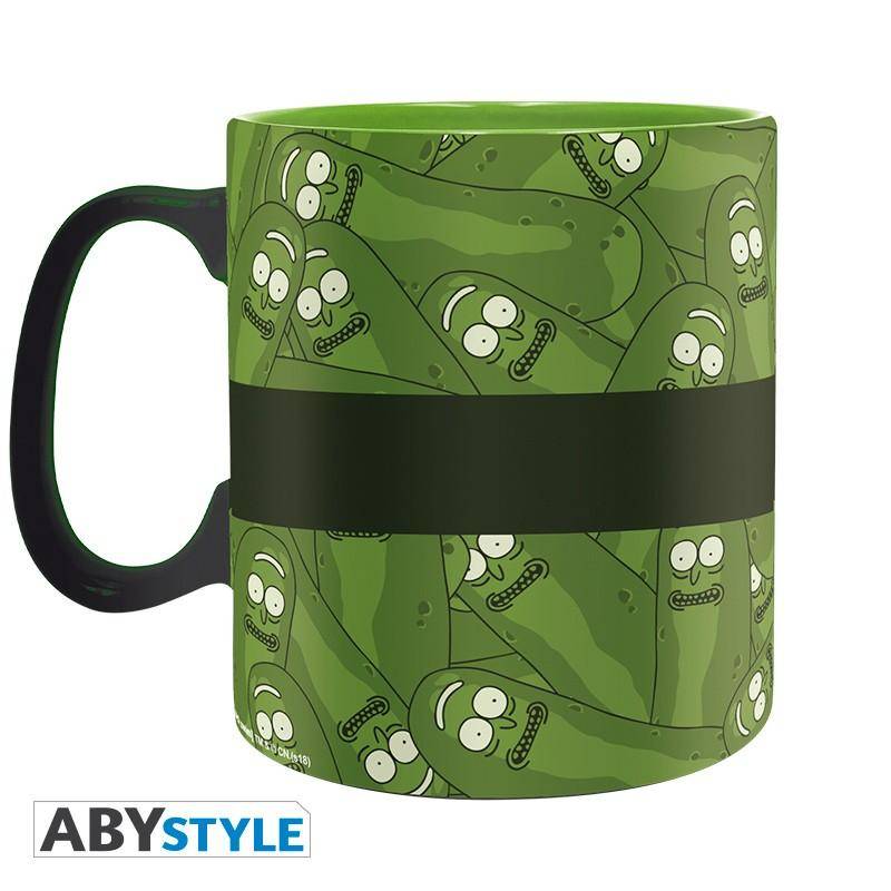 Rick and Morty - Becher - 460 ml - Pickle Rick
