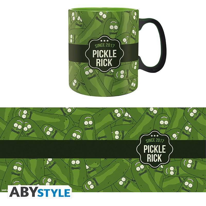 Rick and Morty - Becher - 460 ml - Pickle Rick