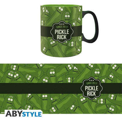 Rick and Morty - Becher - 460 ml - Pickle Rick
