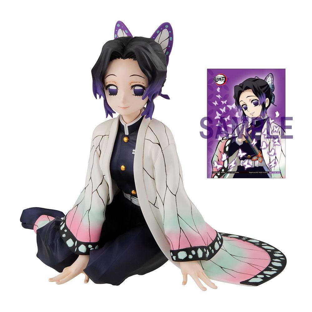 Demon Slayer Kimetsu no Yaiba G.E.M. PVC Statue Shinobu Kocho Palm Size Edition Deluxe 9 cm