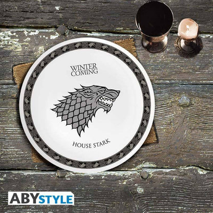 Game Of Thrones - Satz von 4 Tellern - Häuser