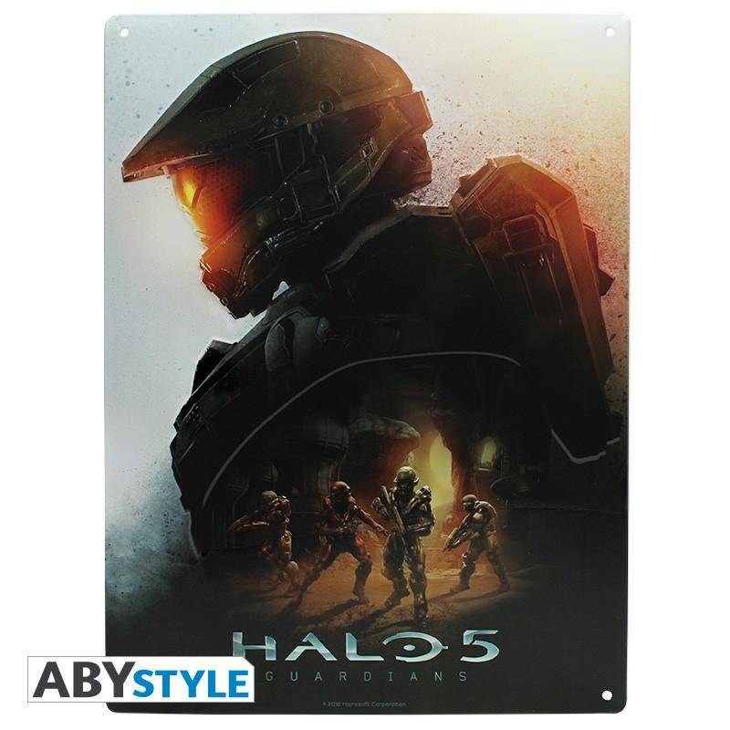 Halo - Metallschild "Keyart" (28x38)