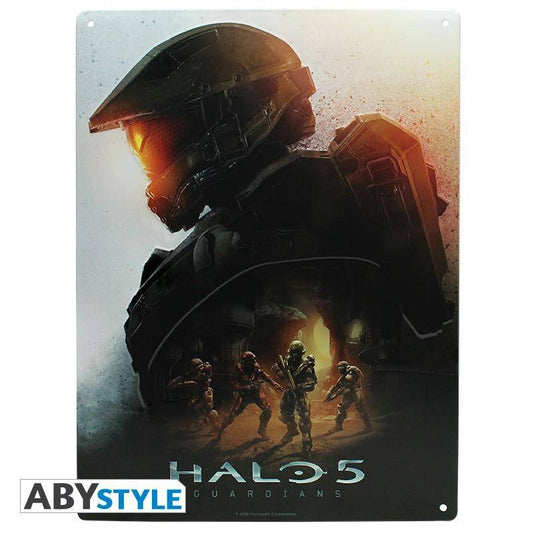 Halo - Metallschild "Keyart" (28x38)
