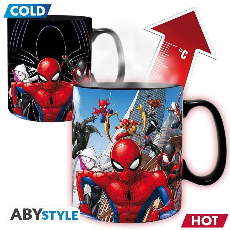 Marvel - Becher Wärmetausch - 460 ml Spider-Man Multiversum