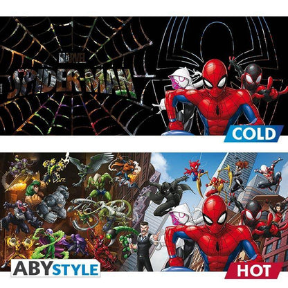 Marvel - Becher Wärmetausch - 460 ml Spider-Man Multiversum