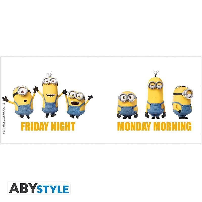 Minions - Tasse Friday vs Monday - 320 ml