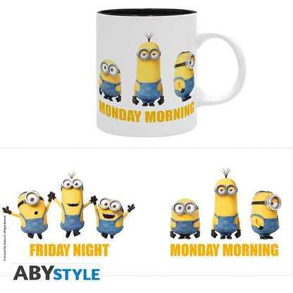Minions - Tasse Friday vs Monday - 320 ml