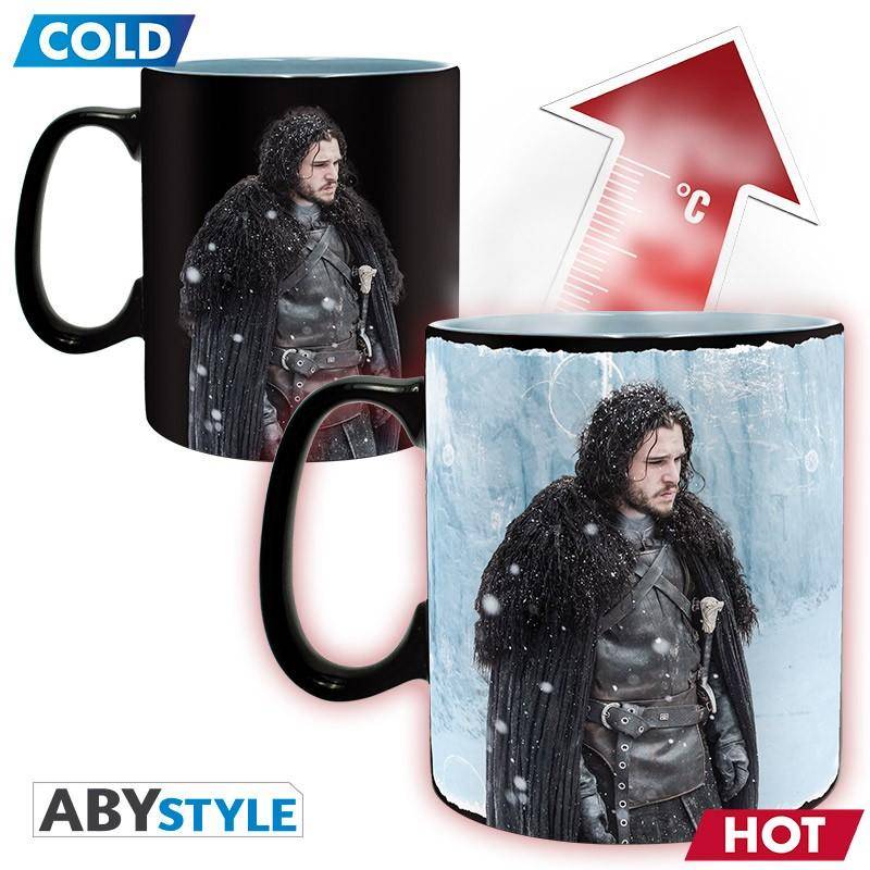 Game Of Thrones - Becher Heat Change - 460 ml - Der Winter ist da