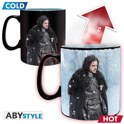 Game Of Thrones - Becher Heat Change - 460 ml - Der Winter ist da
