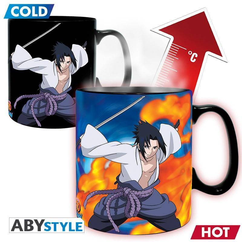 Naruto - Becher Wärmewechsel - 460 ml - Duell