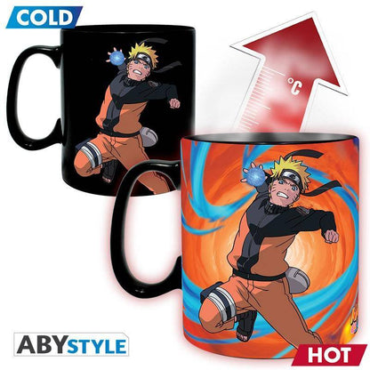 Naruto - Becher Wärmewechsel - 460 ml - Duell