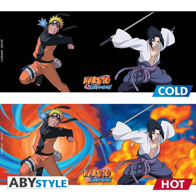 Naruto - Becher Wärmewechsel - 460 ml - Duell