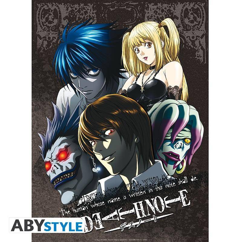 Death Note - Poster Doppelpack - L & Gruppe (52x38)
