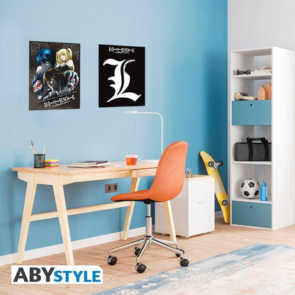 Death Note - Poster Doppelpack - L & Gruppe (52x38)