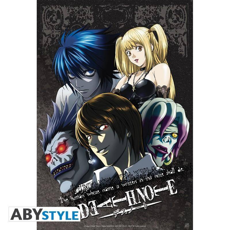 Death Note - Poster Doppelpack - L & Gruppe (52x38)