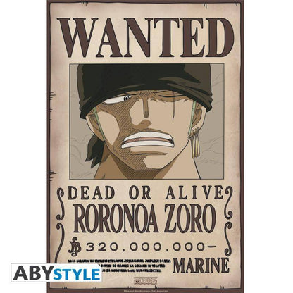 One Piece - Satz 2 Chibi-Poster - Gesucht Zoro & Sanji (52x35)
