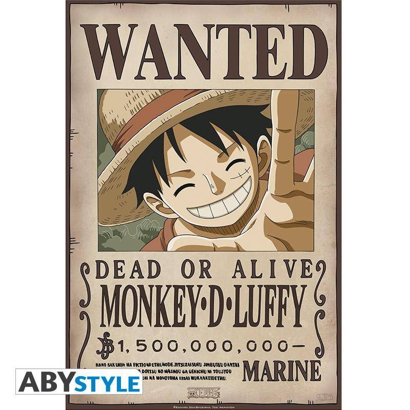 One Piece - Satz 2 Chibi-Poster - Gesucht: Luffy & Ace (52x35)