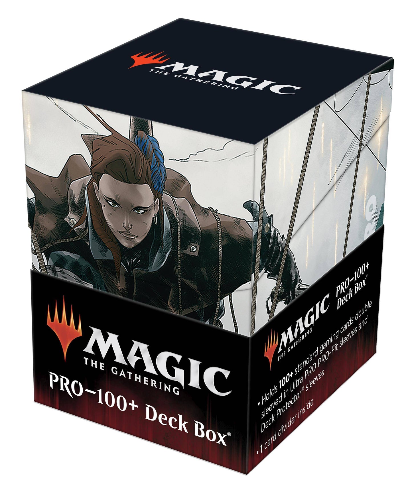 Ultra Pro - Kartenbox 100+ Standardgröße Magic: The Gathering - Midnight Hunt: Suspicious Stowaway